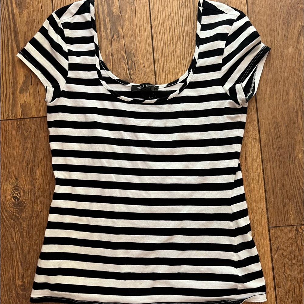 WHBM Striped Top